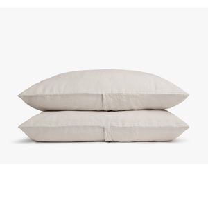 Parachute Linen Pillowcase set Bone (two sets)
